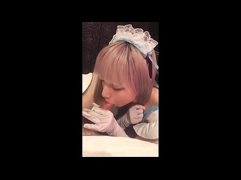 ❤️ יפני איידול [מאיוקה], תחפושת עוזרת צרפתית, חלק 1, מציצה וטלטלה עם קרם ❤️❌ פורנו fb ב-iw.pornobot.ru ❤